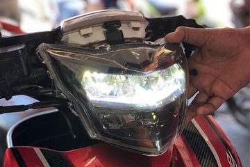 Harga Lampu Led Yamaha Jupiter Mx. Pasang Headlamp LED Kit di Yamaha Jupiter MX Lawas, Begini