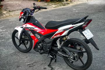 Modif Motor Sonic 150 R. Modifikasi Simpel Honda Sonic 150R, Cukup Ganti Part Afermarket