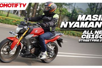 All New Cb150r 2021. Video First Ride All New CB150R StreetFire 2021, Suspensi Up