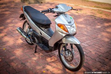 Nouvo Lele Modif. Modifikasi Yamaha Nouvo Lele, Tampang Makin Keren, Kaki-kaki