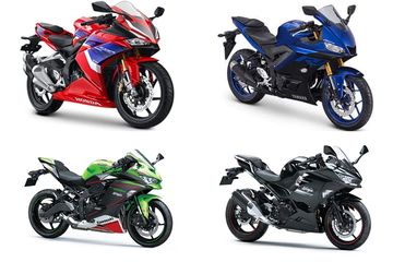 Harga Motor Ninja 4 Tak 250cc. Lengkap Harga Motor Sport Fairing 250 cc Juli 2021, Kawasaki dan