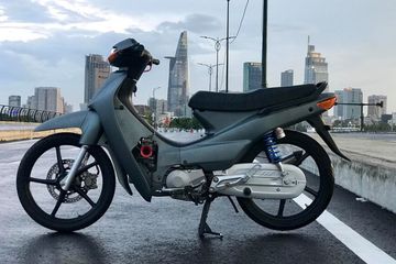 Modifikasi Supra X Lama Standar. Bukan Bebek Biasa, Modifikasi Honda Supra X Ini Bermesin 190cc