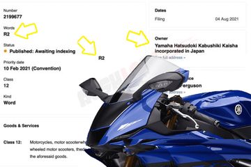 Harga Yamaha R2. Yamaha Terciduk Mendaftarkan Nama R2, Calon Sportbike 200 cc