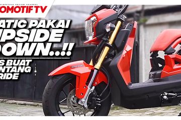 Honda Zoomer X Harga. Tampangnya Keren! Skutik Honda Ini Pakai Suspensi Upside Down