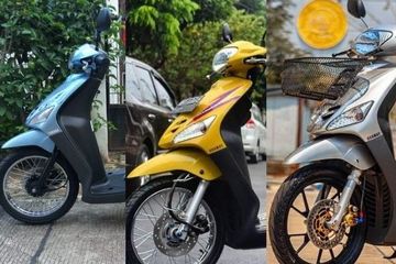 Warna Motor Mio. Tiga Warna Yamaha Mio Jadul Ini Mulai Langka dan Menjadi