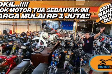 Jual Motor Tua Murah. Jual Motor Klasik Mulai Rp 1 Jutaan, Stoknya Ada Ratusan Unit di