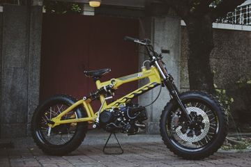 Modifikasi Sepeda Bmx Keren. Sepeda Motor BMX Scrambler Bermesin 190 cc, Tampilan Gagah