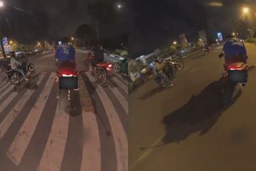 Helm Yg Cocok Untuk Rx King. Pengendara Honda CBR250RR dan Yamaha RX-King Kebut
