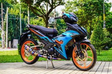 Motor Mx King Modifikasi. Modif Sangar Yamaha MX King 150, Kaki-kaki Full Upgrade