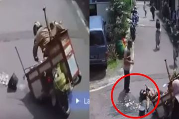 Cara Bikin Mio Ember. Berlagak Jadi Pemain Sinetron, Tukang Bakso Pura-pura Jatuh Biar