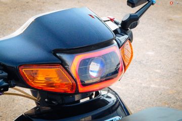 Modifikasi Motor Supra X 125 Warna Biru. Menolak Tua, Honda Supra Bapak Tampil Kekinian, Lihat Apa Saja
