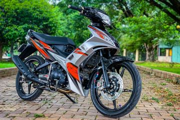 Speedometer Jupiter Mx. Yamaha Jupiter MX 135 Modif, Pasang Rem Brembo dan