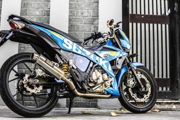 Motor Satria Modif. Tips Modif Untuk Bikin Suzuki Satria F150 Lebih Sporty dan