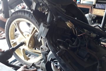 Biaya Perbaikan Motor Kecelakaan. Segini Biaya Perbaikan Rangka Motor Bengkok, Bisa Kembali