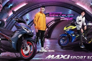 Warna Warna Motor Aerox. Intip Pilihan Warna Baru Yamaha Aerox 155 Indonesia, Makin Kece