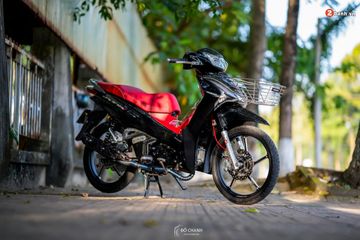 Motor Modifikasi Supra X 125. Inspirasi Modif Honda Supra X 125, Sok Nitron dan Part Karbon Jadi