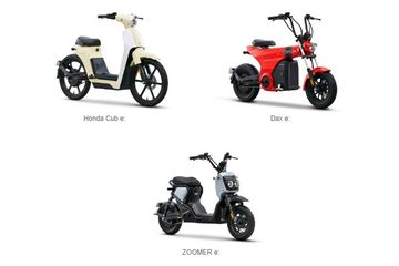 Honda Zoomer Harga. Honda Rilis Tiga Motor Listrik Baru Sekaligus, Inilah Cub e:, Dax e