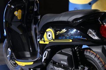 Motor Matic Lucu. Meluncur Motor Matic Honda Scoopy Edisi Minion, Tampang Lucu