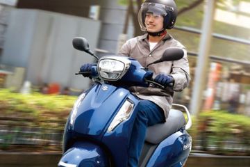 Review Suzuki Address. Suzuki Address 2023 Kini Bergaya Retro ala Vespa Matic