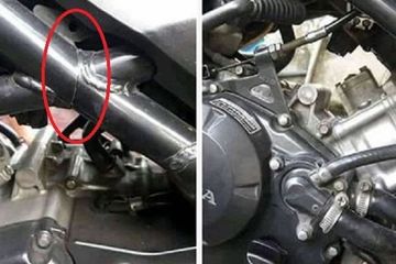 Rangka Cb150r Patah. Kasusnya Mirip eSAF, Rangka Honda CB150R Gampang Patah