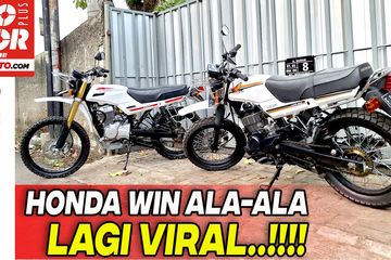 Modif Verza Terbaru. Intip Rahasia Modifikasi Honda Win Bermesin Verza di Video Ini