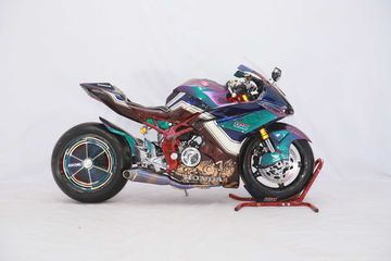 Modifikasi Honda Cbr250rr. Honda CBR250RR Juara Nasional HMC 2023, Pakai Single Arm