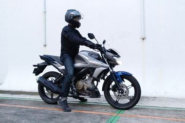 Tinggi Jok Vixion. Nih Tinggi Badan Paling Ideal Mengendarai All New Yamaha V