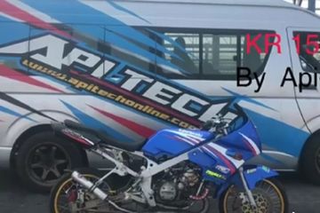 Ninja 2tak Modif. Gokil! Ninja 2-Tak Dipasang Sistem Fuel Injection, Hasilnya