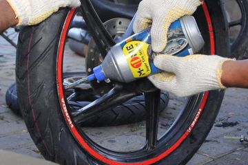 Cairan Anti Bocor Ban Tubeless. Bolehkan Ban Motor Tubeless Pakai Cairan Anti Bocor? Ini