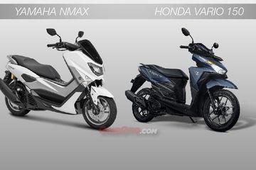 Honda Vario 150 Vs Yamaha Nmax. Vario 150 eSP Vs NMAX Non ABS, Baru Beda Rp 3 Juta, Sekennya