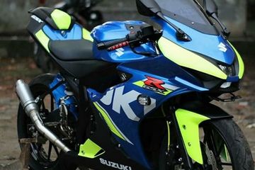 Undercowl Gsx R150. Ganteng Maksimal, Suzuki GSX-R150 Pakai Topeng Moge