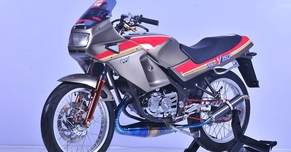 Rgr Modif Kontes. Suzuki RGR 150 1994 Menolak Tua, Bodi RGR Crystal, Sokbreker