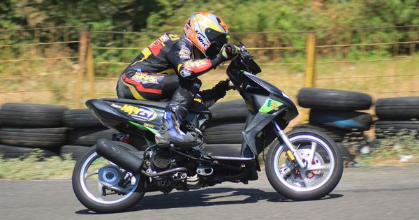 Beat Karbu Road Race Style. Honda BeAT Karbu Buat Balapan Road Race, Apa Aja Sih