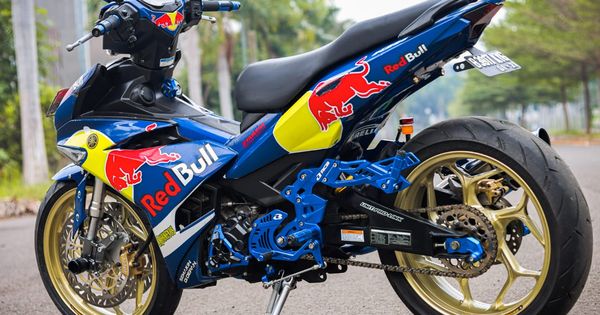 Monoshock Mx King. Trik Modifikasi Yamaha MX King 150 Sematkan Kaki Belakang