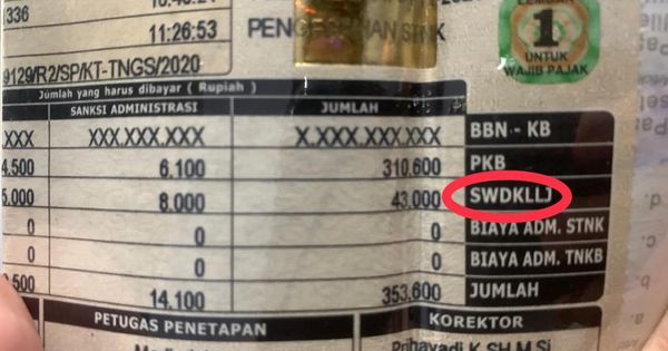 Letak Nomor Mesin Vespa Lx 150. Motor dan Mobil Jenis Ini Saat Bayar Pajak Tahunan Bebas Dari