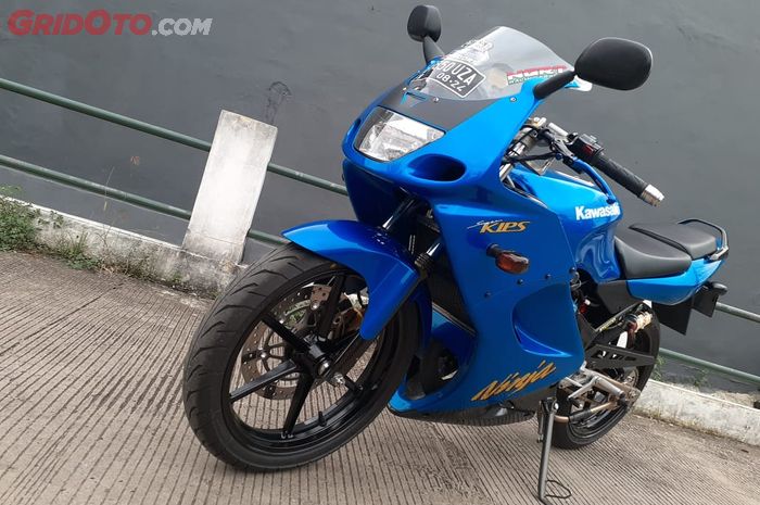 Ninja R Modif Rr. Dimodif Hedon Nyaris Rp 100 Juta, Kawasaki Ninja RR Ini Ekspos