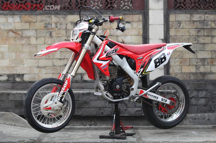 Biaya Modif Megapro Jadi Crf. Bikin Mega Pro Jadi Supermoto Gini Habis Rp 50 Juta Sob