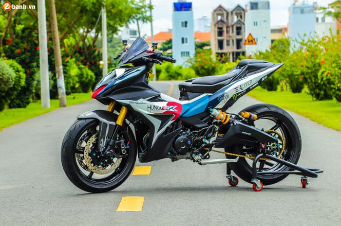 Cara Pasang Batok Aerox Di Mx King. Yamaha MX King Super Tampan, Bodi Sporty Seperti Motor MotoGP