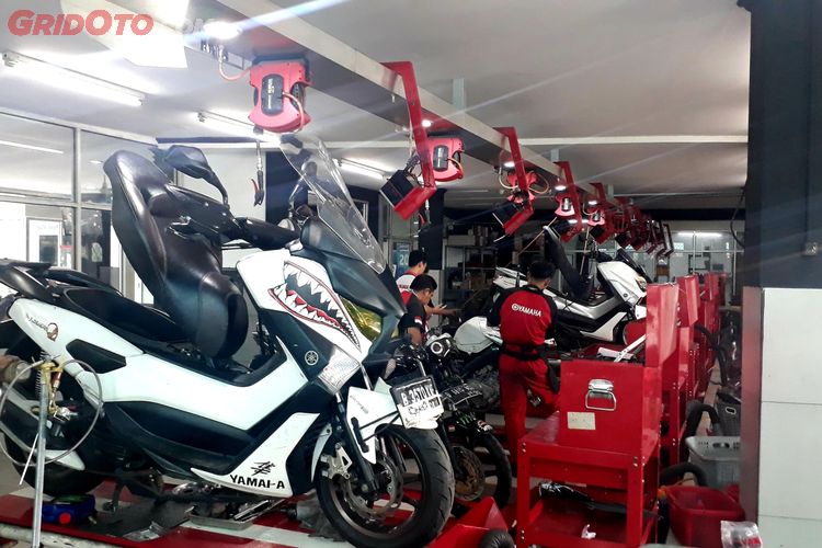 Biaya Servis Injeksi Yamaha Aerox. Biaya Paket Servis Yamaha NMAX dan Aerox 155 di Bengkel Resmi
