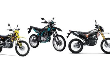 Yamaha Honda Kawasaki. Pilih Kawasaki KLX150, Yamaha WR 155 R atau Honda CRF150L