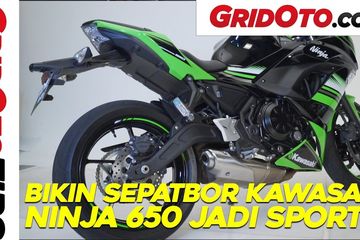 Cara Melepas Spakbor Belakang Vespa Sprint. Video Cara Melepas Sepatbor Belakang Kawasaki Ninja 650, Biar