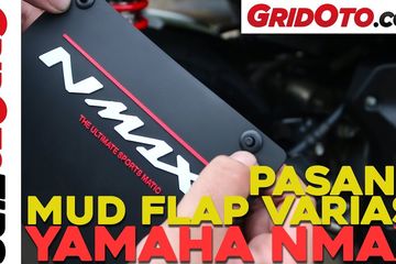 Cara Pasang Mud Flap Nmax. Video Cara Pasang Mud Flap Variasi Yamaha NMAX, Gampang