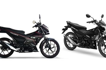 Warna Yang Bagus Untuk Motor Satria Fu. Keren yang Mana, Suzuki Satria F150 Fi Warna Hitam Versi
