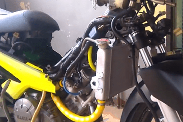 Radiator Fu Fi. Pasang Radiator Suzuki GSX 150 Series Di Yamaha Jupiter MX