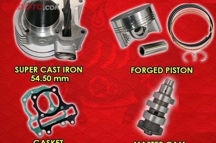 Paket Bore Up Mio 54 Harian. Segini Harga Paket Bore Up Honda BeAT 130 Cc Berikut Kem Dan