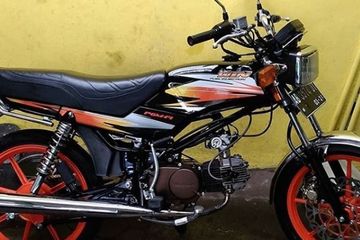 Honda Win Modif. Honda Win 'Ghaib'! Tanpa Karburator dan CDI Bisa Menyala, Punya