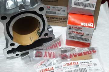 Piston Kit Lexi. Pasang Blok Dan Piston Yamaha Aerox, Top Speed Lexi Tembus