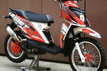 Roller X Ride 115. Racik CVT Yamaha X-Ride Buat Terabas Cuma Modal Kampas