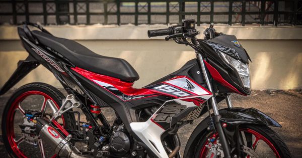 Modifikasi Honda Jupiter Mx. Modifikasi Honda Sonic 150R Jadi Keren dan Stylish Modal Ubahan