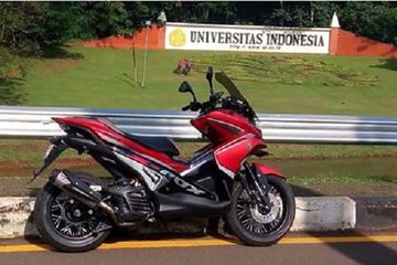 Aerox Modif Adventure. Yamaha Punya Aerox dan NMAX Adventure, Siap Hadapi Honda X